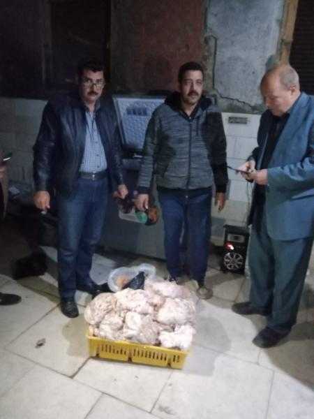 ضبط طن ونصف لحوم ودواجن غير صالحة للاستهلاك الآدمي خلال حملات مكبرة بالمنوفية