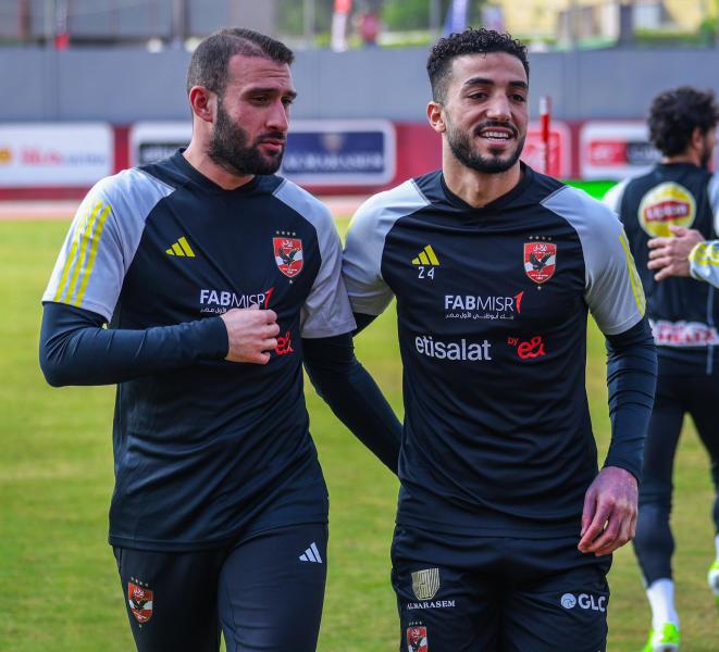 مران الأهلي| عمر كمال والزنفلي ينتظمان في التدريبات الجماعية