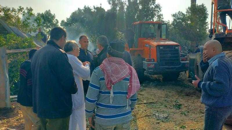 انفجار أنبوبة غاز في معرض أثاث بعزبة أيوب بالقليوبية