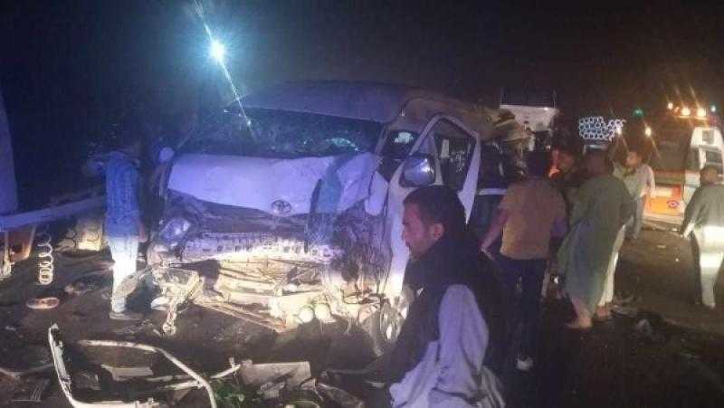 إصابة 13 شخصًا فى حادث تصادم على طريق «إسكندرية - مطروح» الساحلى