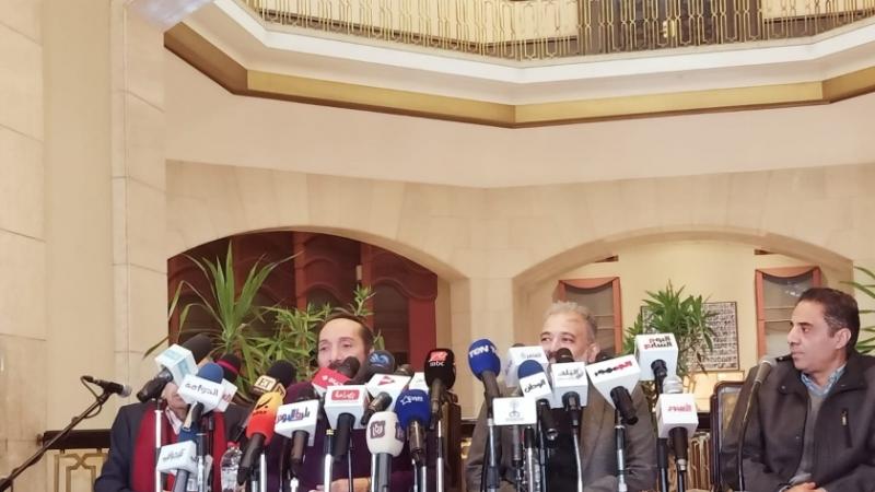 المؤتمر الصحفي للفنان علي الحجار
