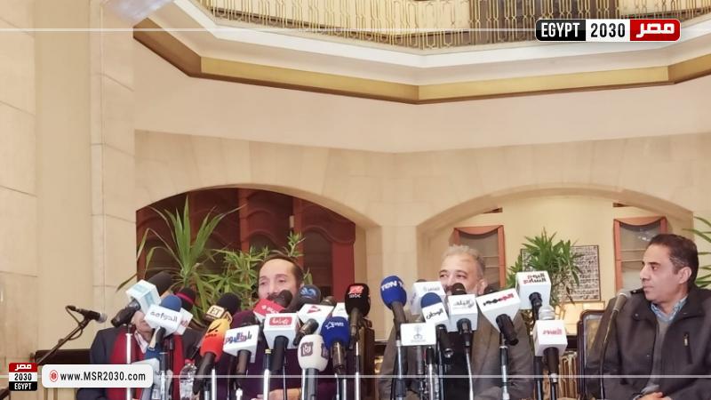المؤتمر الصحفي للفنان علي الحجار