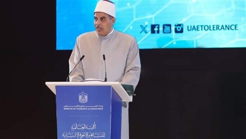 المحرصاوي يشارك في مراسم تكريم «جائزة الشيخ زايد للأخوة الإنسانية»