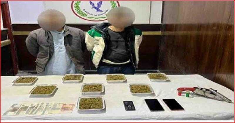 القبض على 11 عاطل بحوزتهم مخدرات بقصد الإتجار بمصر القديمة والمرج والسلام