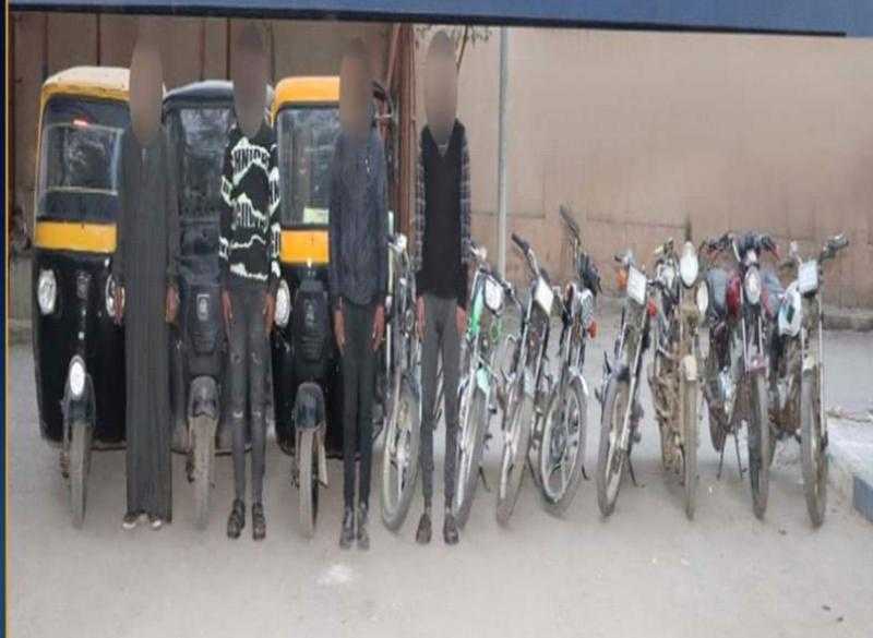 القبض على 5 لصوص نفذوا 18 واقعة سرقة بالغربية والجيزة