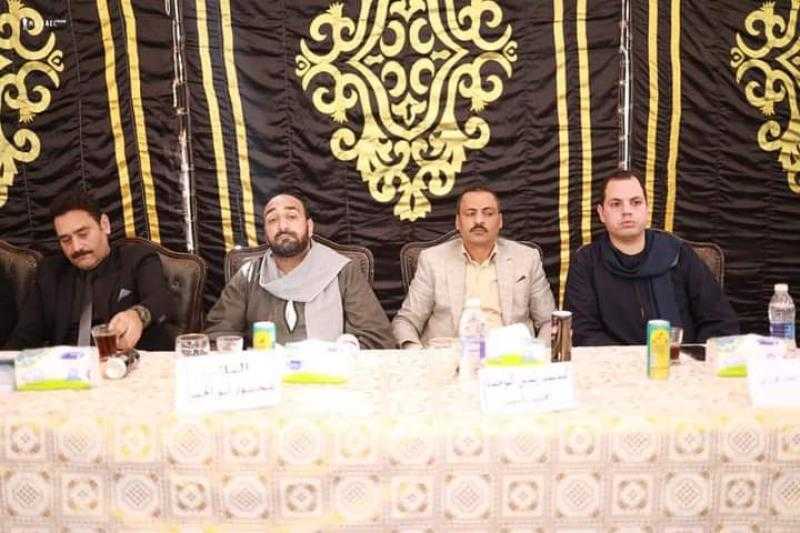جلسة صلح تنهي الخلاف بين أبناء العمومة من آل محمد بمركز البلينا بسوهاج