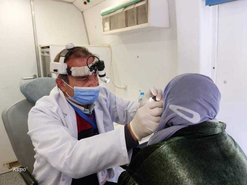 إطلاق قافلة طبية بقرية منشية ناصر بدمياط