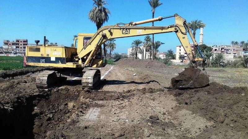 البدء في أعمال إنشاء المدرسة المصرية اليابانية بجهينة بسوهاج