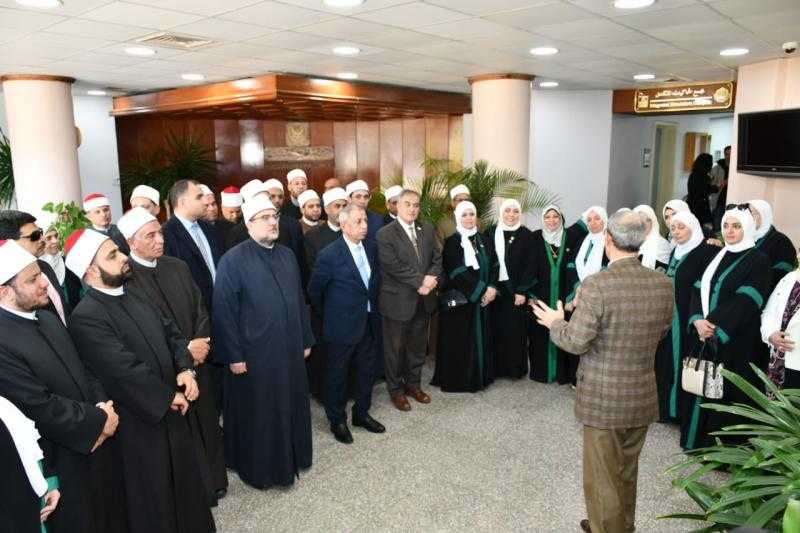 أئمة وواعظات الأوقاف في جولة بالأكاديمية العربية للعلوم والتكنولوجيا والنقل البحري