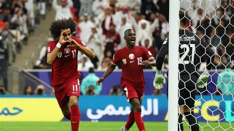 من نقطة الجزاء.. منتخب قطر يدمر الحلم الأردني ويحتفظ بكأس آسيا (فيديو)