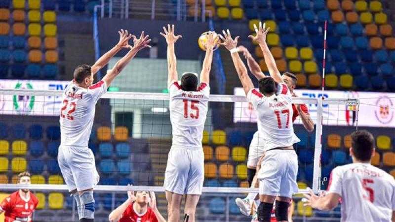 فريق الزمالك للكرة الطائرة يفوز على الاتحاد السكندري في الدوري