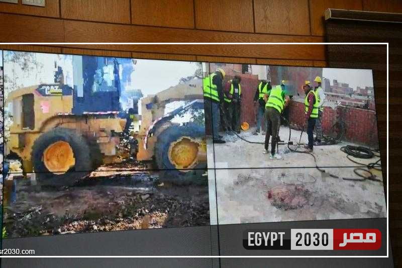 محافظ الغربية يتابع حملات الموجه 22 لإزالة التعديات