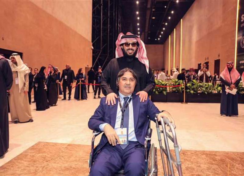 أشرف قاسم وتركي آل الشيخ 