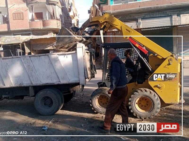 محافظ كفر الشيخ يتابع جهود حملات النظافة والتجميل ورفع الإشغالات