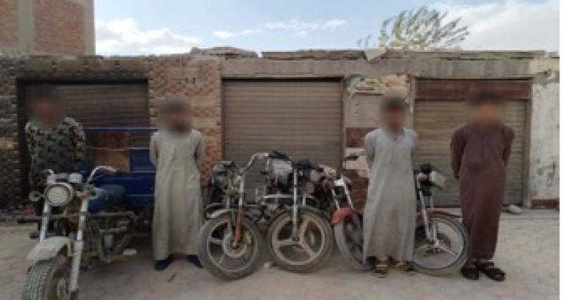 ضبط 5 تشكيلات عصابية لارتكاب جرائم سرقات متنوعة | صور