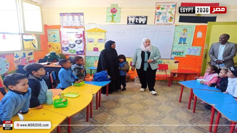 جانب من الزيارة والمتابعة