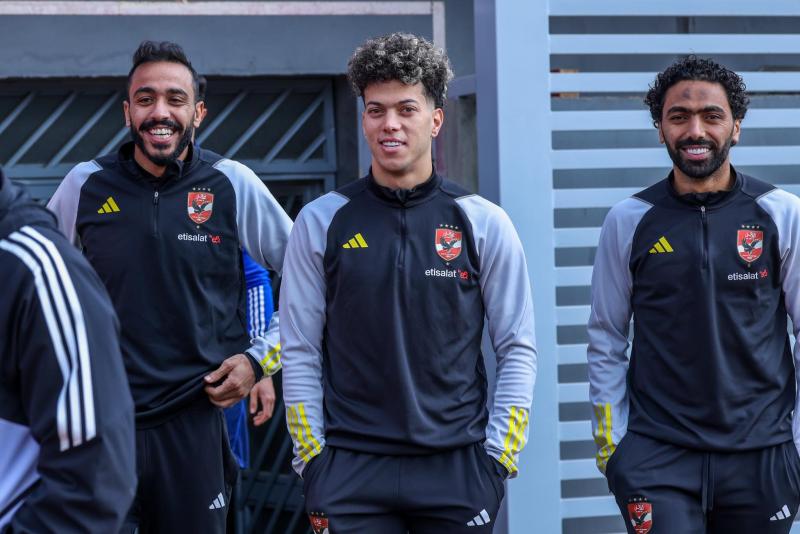 كواليس تدريبات الأهلي استعدادًا لمواجهة شباب بلوزداد بدوري أبطال إفريقيا