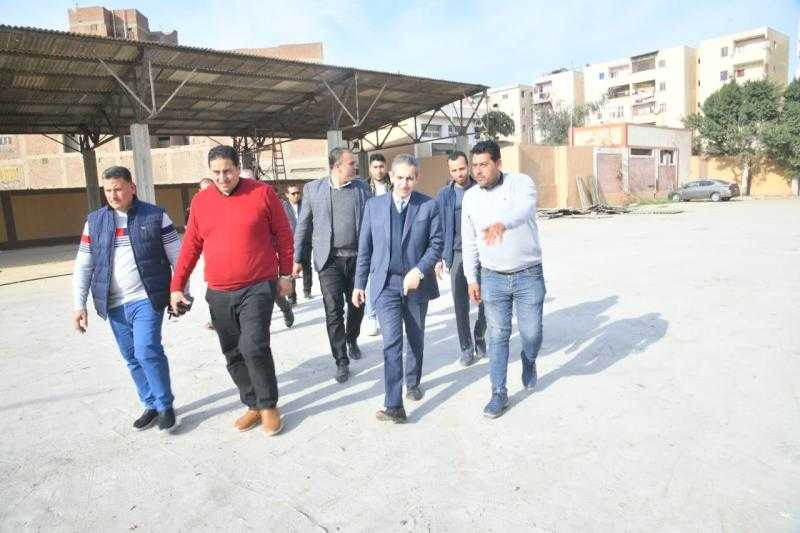 محافظ الغربية يتابع سير الأعمال في إنشاء مركز خدمات مصر