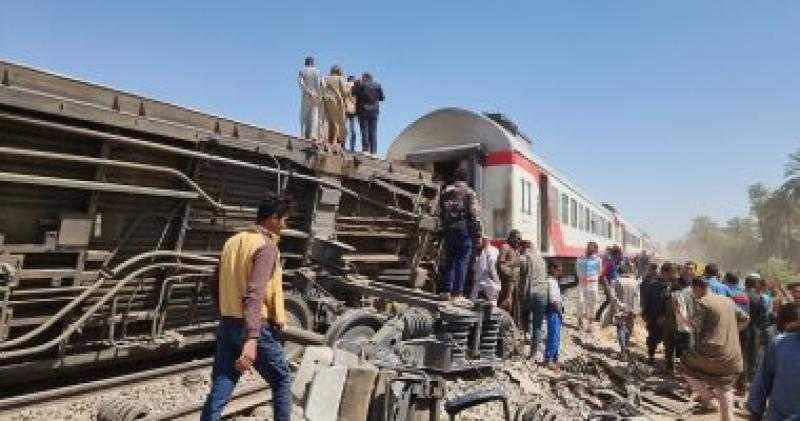 نظر طعن 7 متهمين بـ”حادث تصادم قطاري طهطا” في سوهاج.. غدا