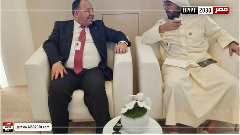 وزير المالية خلال اللقاء