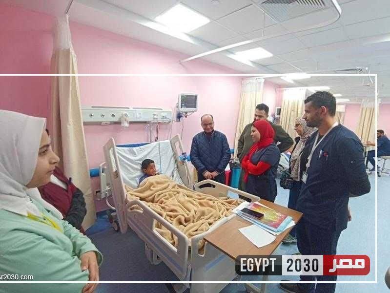 وكيل صحة القليوبية يجري جولة مفاجئة بمستشفى القناطر الخيرية