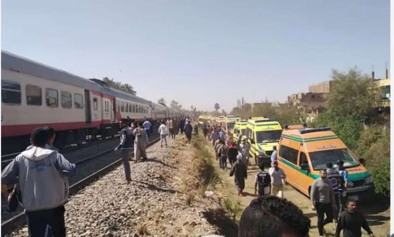 حادث قطار طهطا 