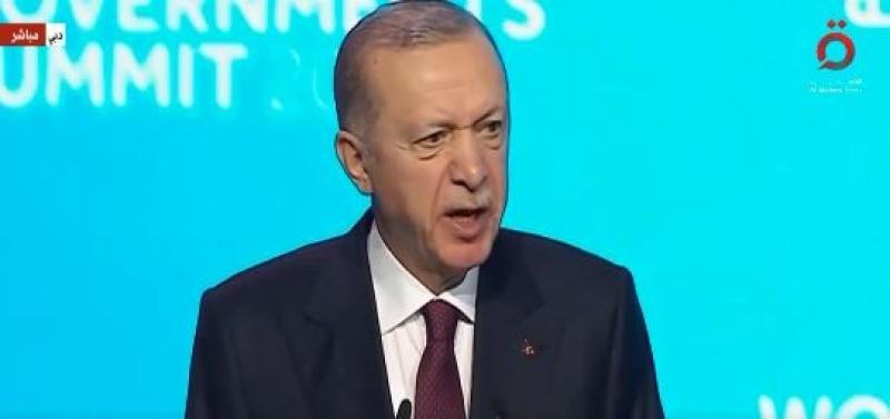 أردوغان: غزة تحولت إلى أطلال نتيجة لجرائم الاحتلال الإسرائيلي