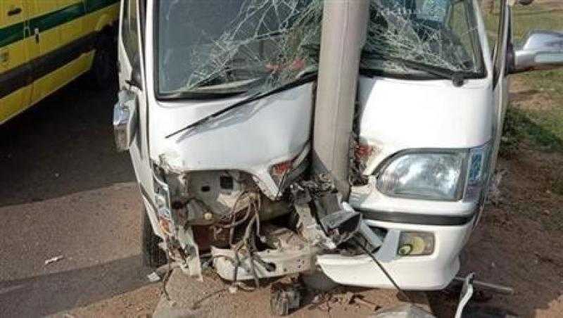 إصابة 7 أشخاص في حادث تصادم بسوهاج