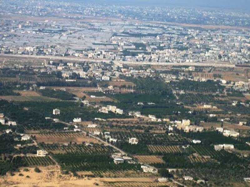 مدينة رفح الفلسطينية 