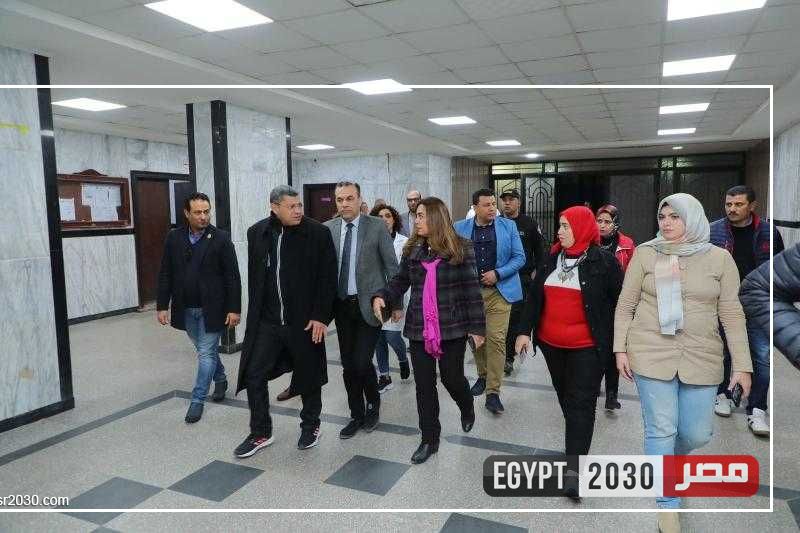 محافظ دمياط تزور مصابي غزة بالمستشفى التخصصي للاطمئنان على حالتهم الصحية