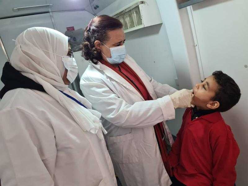 الكشف على 1285 مواطن خلال قافلة طبية مجانية برشيد بالبحيرة