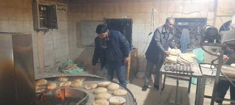 تحرير 18 محضر مخالفات تموينية بمخابز بلطيم بكفر الشيخ