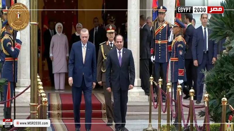 الرئيس السيسي ونظيره التركي