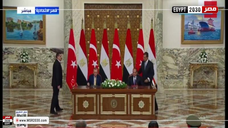 الرئيس السيسي وأردوغان