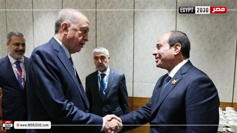 الرئيس السيسي ونظيره التركي