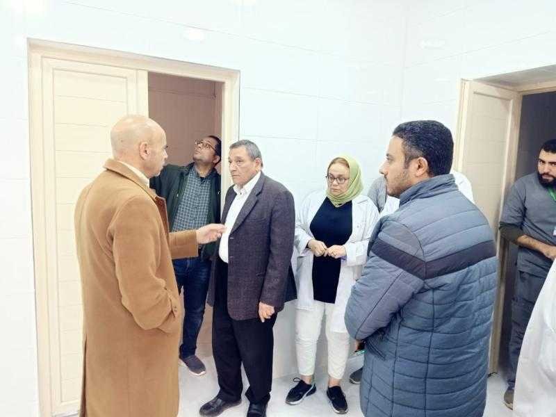 وكيل وزارة الصحة بالشرقية يتابع سير العمل بمستشفى ههيا المركزي لليوم الثالث على التوالي