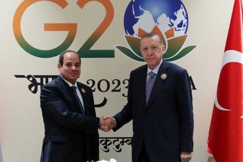 الرئيس السيسي: توافقت مع أردوغان على ضرورة وقف إطلاق النار فورًا في غزة