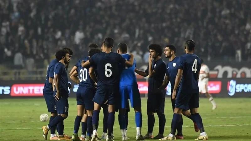 إنبي يتصدر الدوري مؤقتا بعد الفوز على المقاولون العرب ”فيديو ”