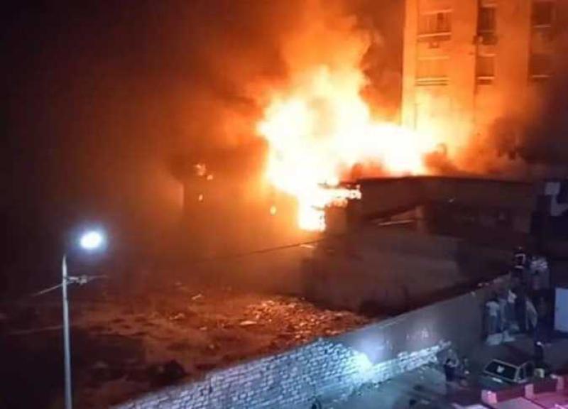 حريق عقار 