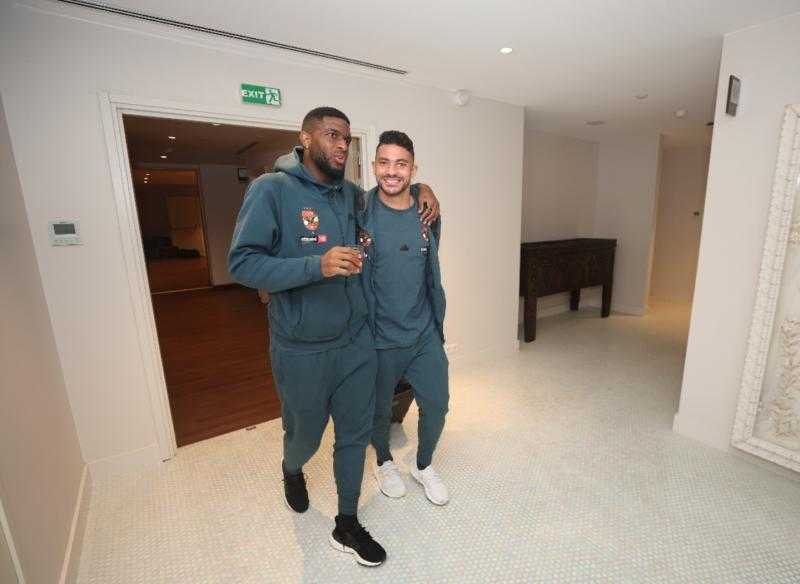 بعثة الأهلي تصل فندق الإقامة في الجزائر