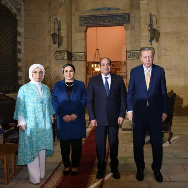 الرئيس السيسي و نظيره التركي 