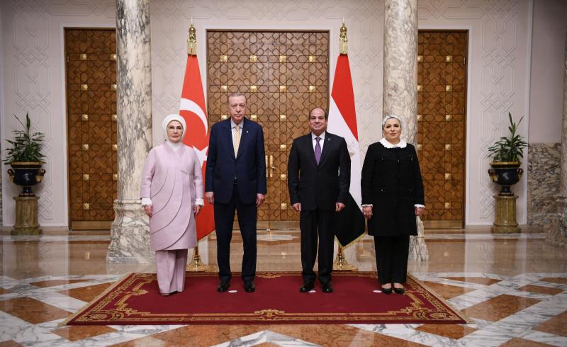أردوغان في زيارة رسمية لمصر