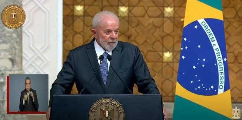 رئيس البرازيل: العنف الإسرائيلي غير مقبول ويشكل مأساة إنسانية كبيرة