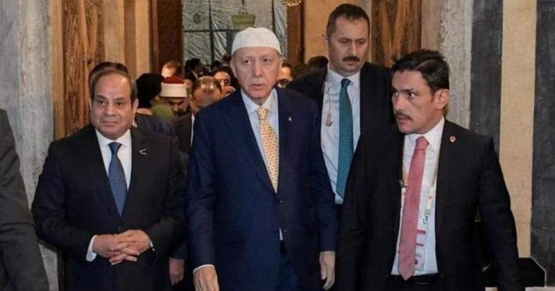 الرئيس السيسي و نظيره التركي 