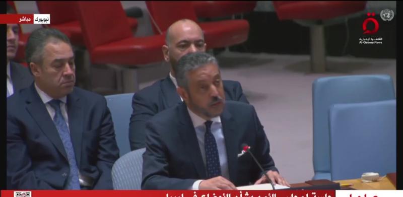 مندوب ليبيا بمجلس الأمن