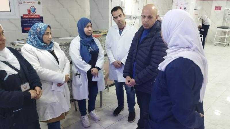 وكيل وزارة الصحة بالشرقية يتفقد سير العمل بمستشفى الإبراهيمية المركزي