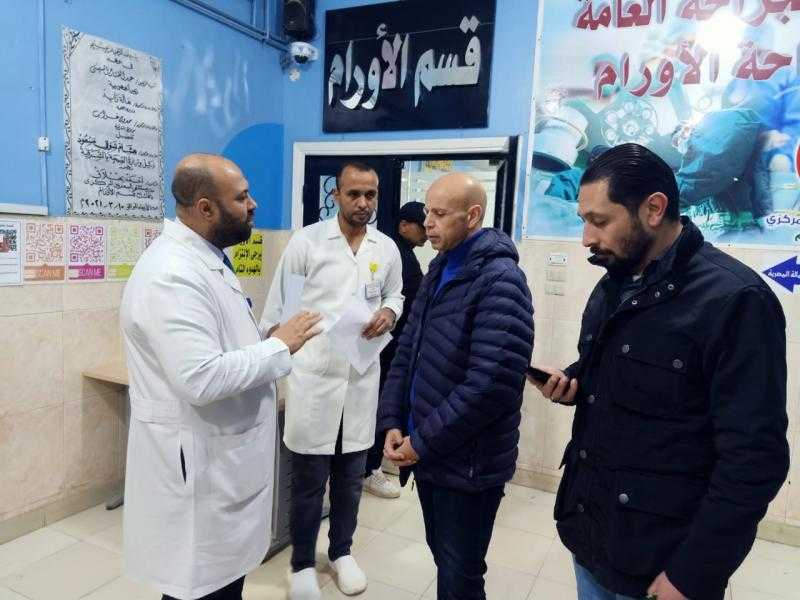 وكيل صحة الشرقية يتفقد مستشفى السعديين المركزي