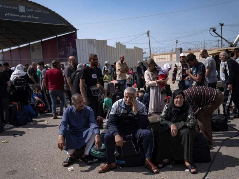 أهالي رفح الفلسطينية 