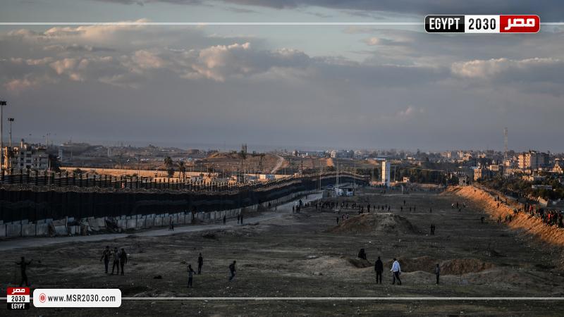 اللاجئين إلى رفح الفلسطينية