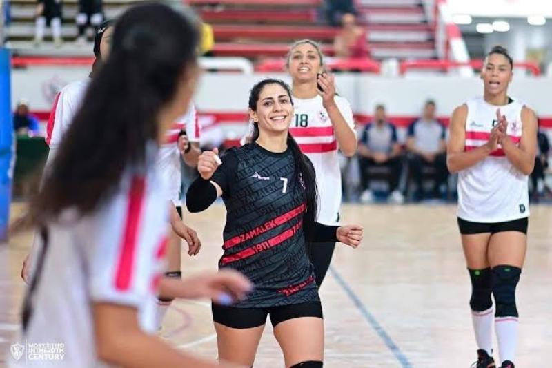 الزمالك يفوز على وادي دجلة في دوري كرة الطائرة للسيدات